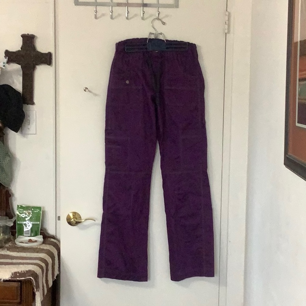 Dickies Scrub Set Vibrant Purple Small Tall Pants Medium Top NWOT!